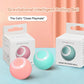 Striped Plastic Interactive Cat Ball Toy - USB Rechargeable, Automatic Rolling, Smart Motion, Luminous, Safe Material – Suitable for Large Breeds, Battery