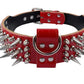Fashionable Rivet Pet Collar Large Dog Collar For Fat Puppy Leashes For Bulldog Pug Stainless Steel Dog Chain Pet Products