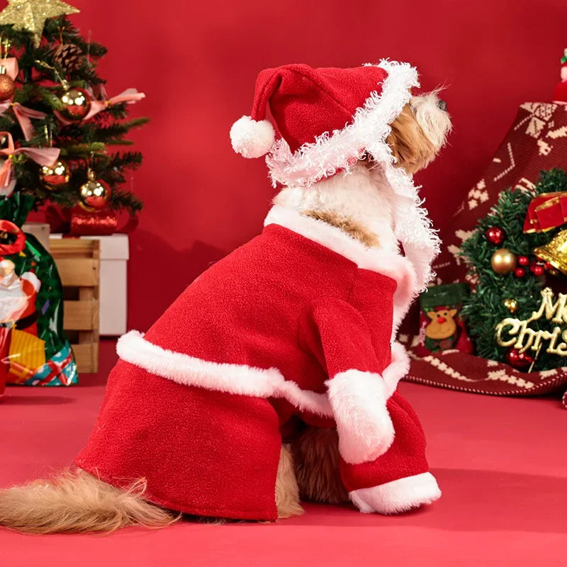 Christmas Holiday Pet Clothes Classic Change Clothes Dog Clothes Cross-border Explosive Pet Supplies Wholesale