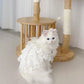 Cat Clothes Lace Wedding Dresses Designer Dog Clothes White Hollow Out Layered Princess Cat Dress Fashion Elegant Dog Dresses