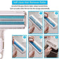 Pet Cat Hair Remover Brush 2-Way Remove Pet Hair Roller Carpet Cleaning Brush Cat Lint Sticking Roller Carpet Cleaner Brushes