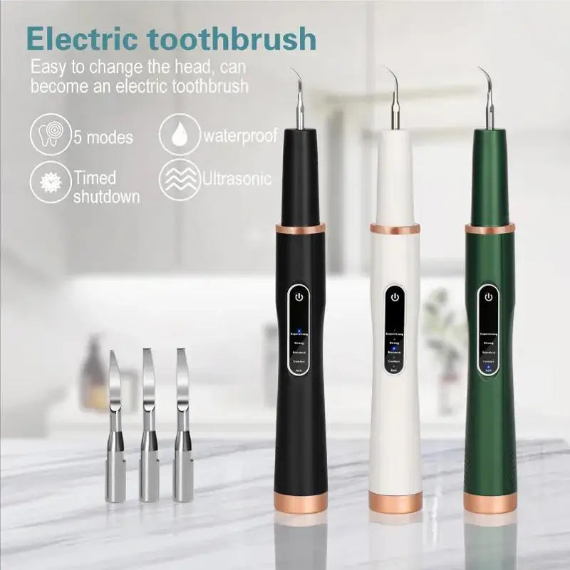 Dog Cat Grooming Smart Dental Ultrasonic Scaler Pet Household Tooth Stone Remover Tooth CleanerTooth Oral Cleaning Care Kit