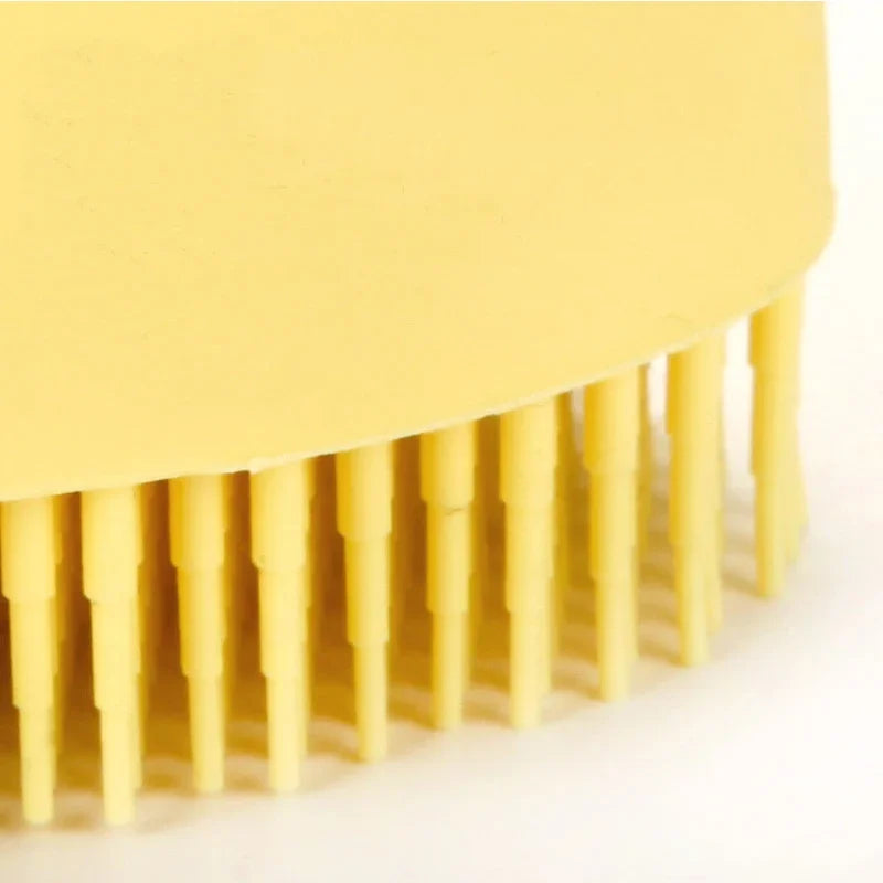 Pet Grooming Tool Silicone Comb Massage Gloves with Shampoo Box