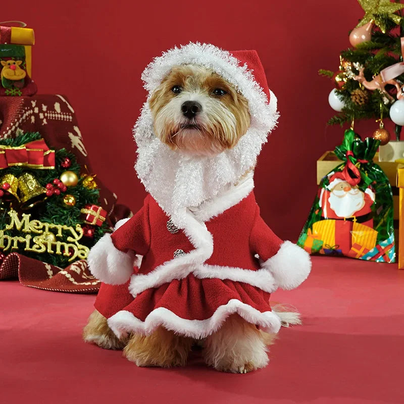 Christmas Holiday Pet Clothes Classic Change Clothes Dog Clothes Cross-border Explosive Pet Supplies Wholesale