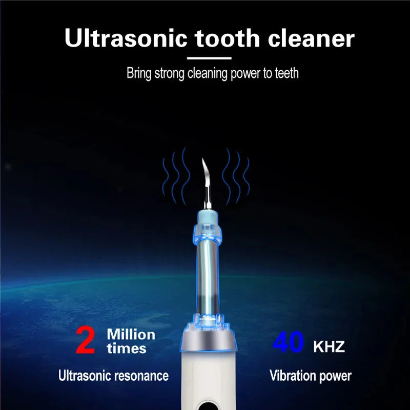 Dog Cat Grooming Smart Dental Ultrasonic Scaler Pet Household Tooth Stone Remover Tooth CleanerTooth Oral Cleaning Care Kit