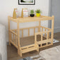 Wooden Dog Kennel Dog House Double Layer